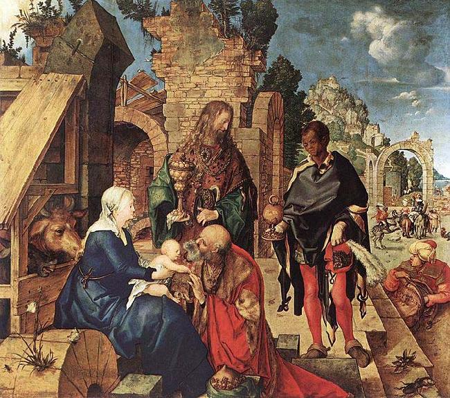 Albrecht Durer The Adoration of the Magi china oil painting image
